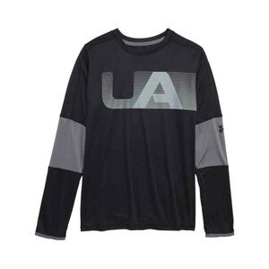 UA Under Armour Athletic Dry-Fit Long Sleeve Striped Shirt Size Large Youth